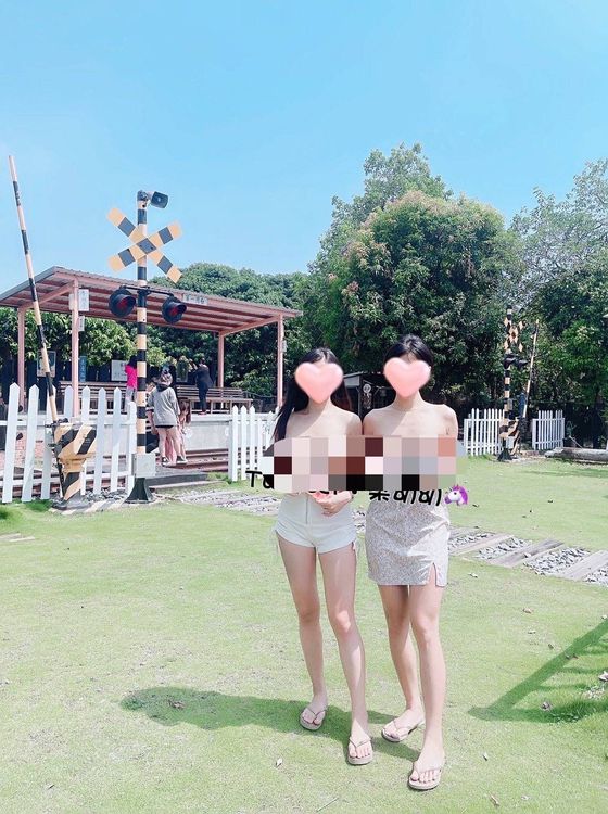 裸拍照在推特引發討論。讀者提供