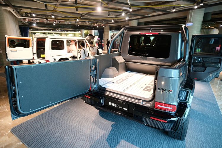 獨特貨斗極具特色。陳志淵攝