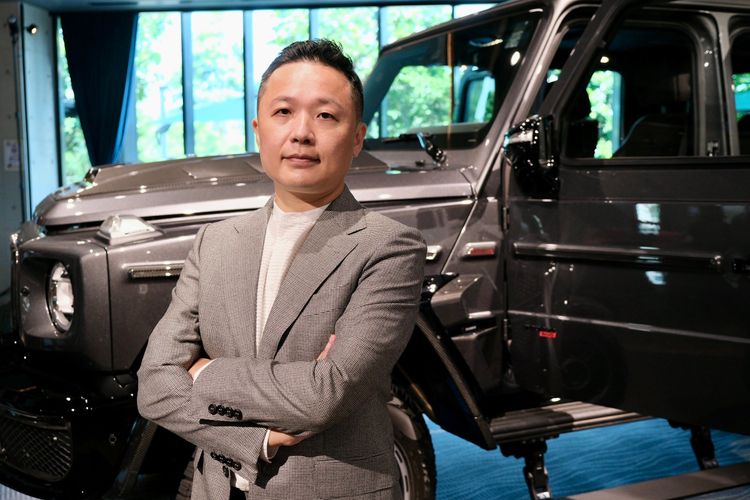 爭取BRABUS G800導入的推手—三一東林董事長陳睿謙。陳志淵攝