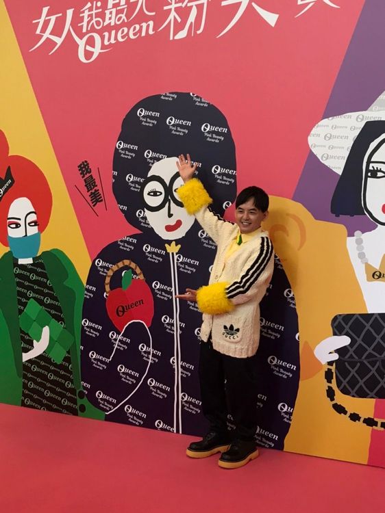 黃子佼不走心，反感謝吳宗憲幫《婚禮歌手》宣傳。黃盈容攝