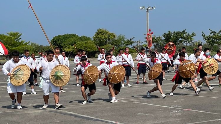 台南武陣今年將首次登上國慶舞台。內政部提供
