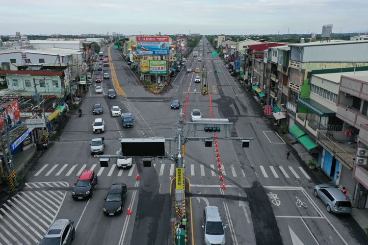 屏鵝公路因種樹百里工程，暫時性道路回填不佳而引發民怨。讀者提供