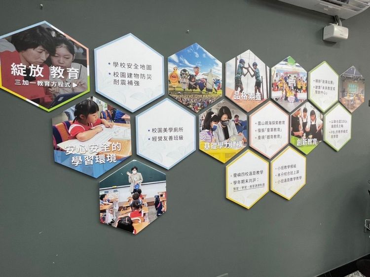 饒慶鈴推出綻放教育3+1的學校政策。饒慶鈴競選總部提供