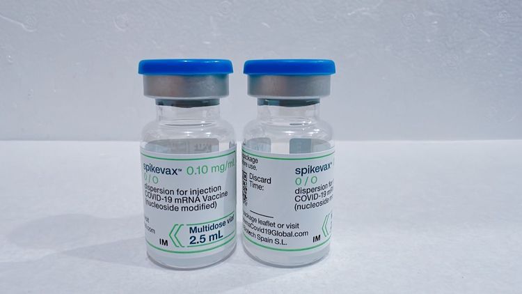 莫德納次世代雙價疫苗。彰縣府提供