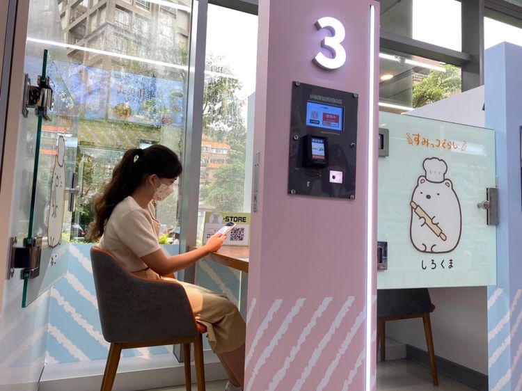 X-STORE 6設有包廂5間。陳怡文攝