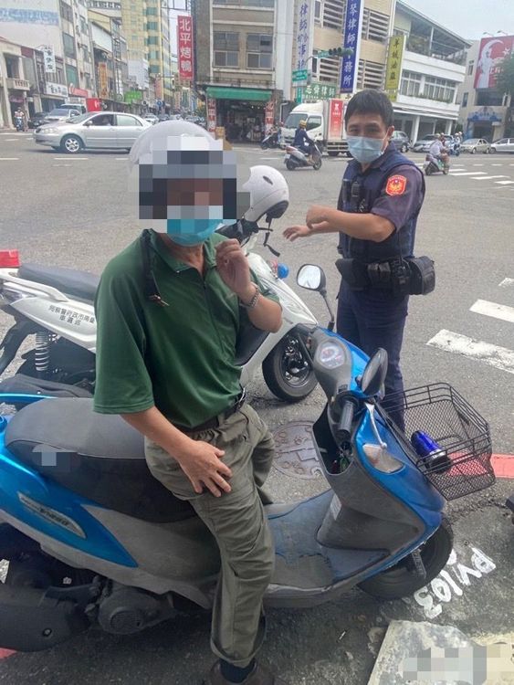 警方找到林姓老翁。警方提供