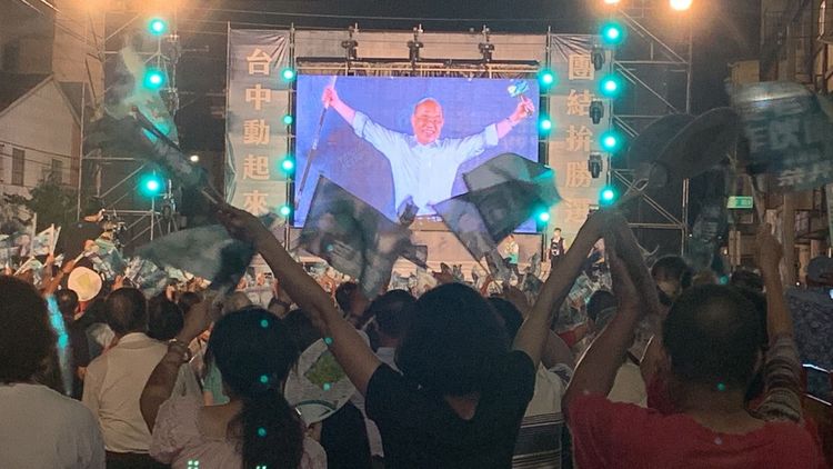 蘇貞昌說：「台中人值得更好的未來、更好的市長！」曾雪蒨攝