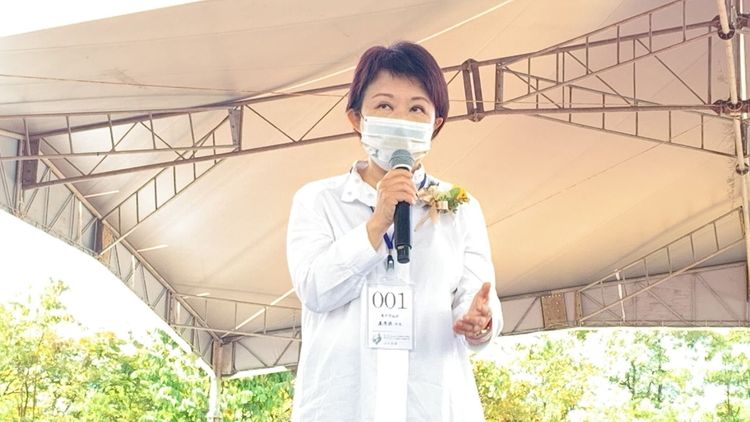 台中市長盧秀燕宣布擁有30萬人口的台中最大行政區域北屯區將興建台中市立老人綜合醫院，預計3年後完工造福市民。曾雪蒨攝