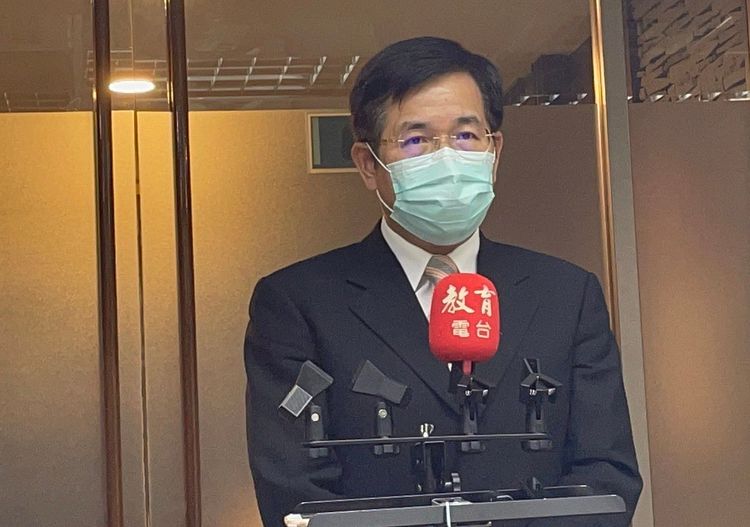 教育部長潘文忠。陳明萱攝