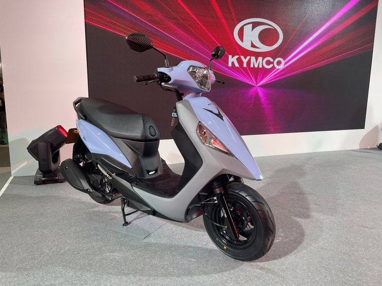 光陽新豪邁125標榜擁有同級中相對輕巧車體、一級油耗，以及業界最長三年保固等優勢。林浩昇攝