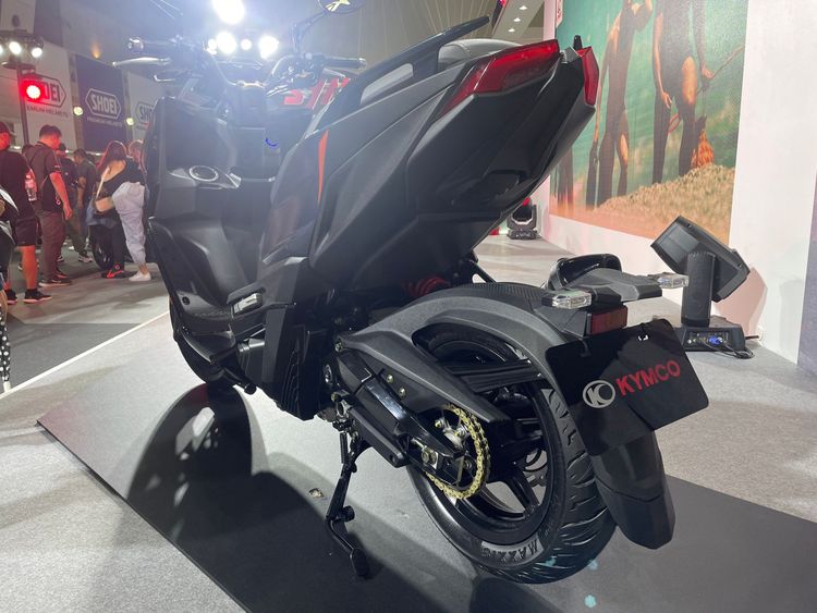 KRV MOTO主要是加入光陽獨家PTM傳動系統高效鍊條傳動，帶來更好的動力傳遞效率。林浩昇攝