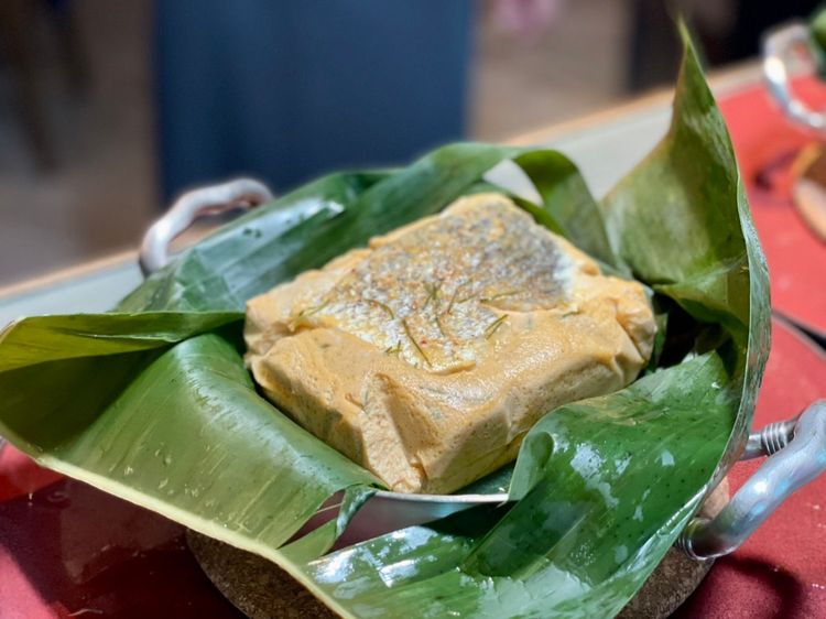 咖哩香料魚蒸蛋。曾仲葳攝