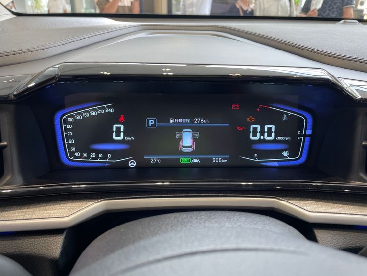數位儀表板為全車系標準配備。林浩昇攝