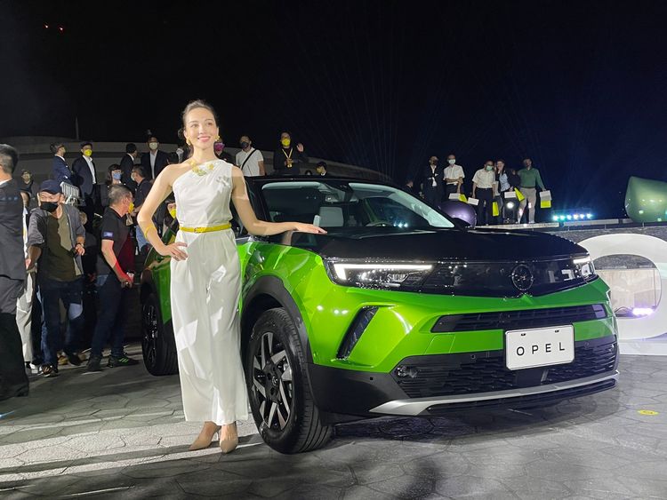 Opel重返台灣車市首波新車Mokka小型跨界休旅，預計將會在11月啟動預售。林浩昇攝