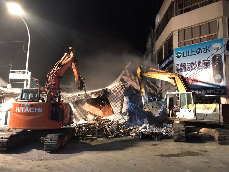 花蓮地區災情嚴重，張善政也在臉書祈福。資料畫面