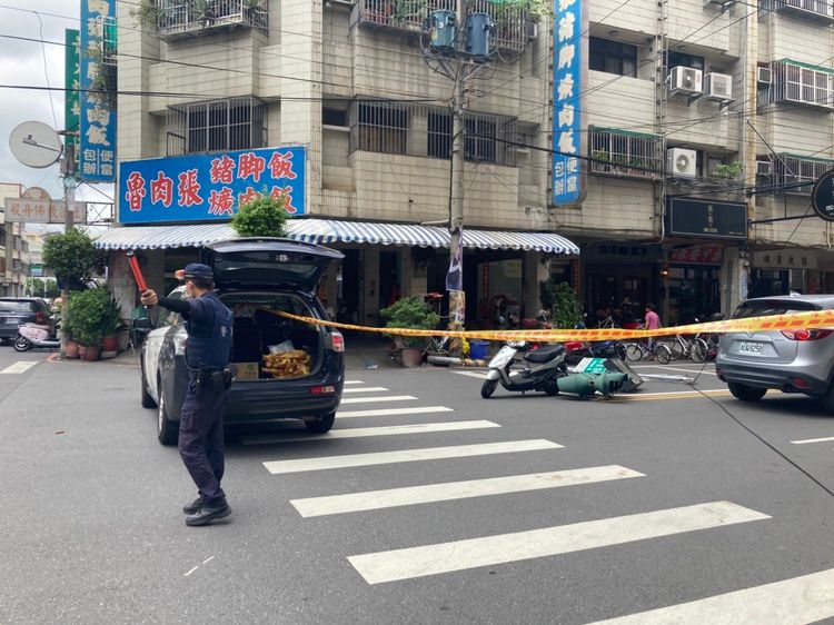 警方在現場交管。民眾提供