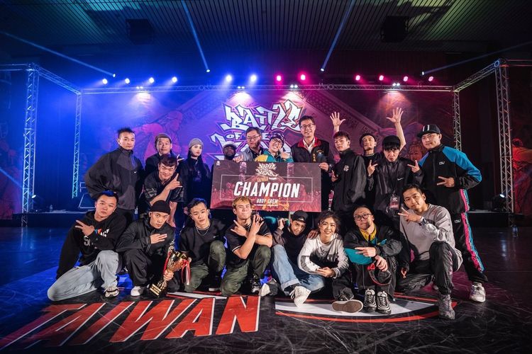 台中在地的亨泰舞團拿下全國霹靂舞冠軍，今年12月要代表台灣出征沖繩挑戰世界冠軍。亨泰舞團提供