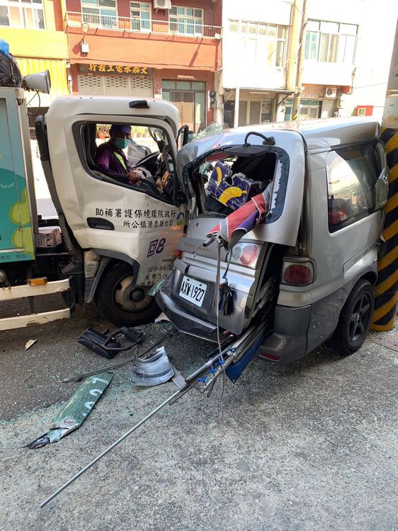 事故現場。民眾提供