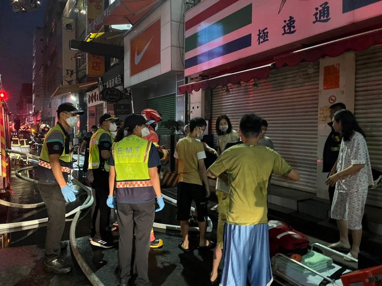 受困民眾被救出，無人傷亡。民眾提供