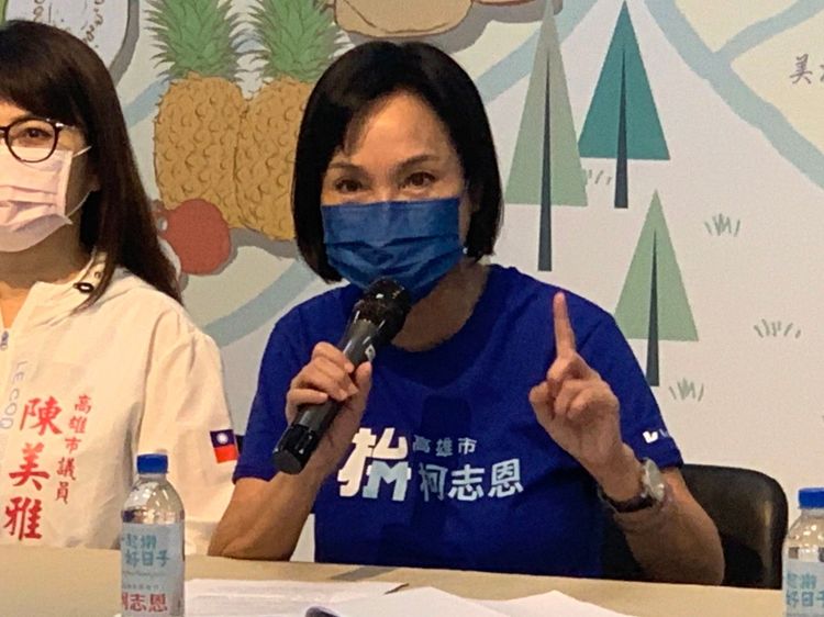 柯志恩表示，力挺18歲公民權本是天經地義的事，不用特別拿出來講。資料照片