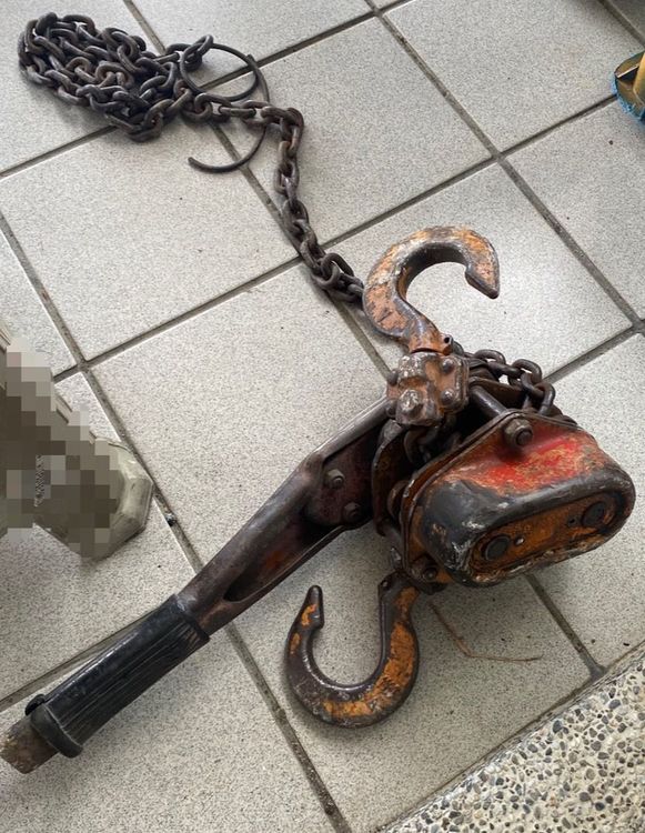 肇事勾鏈。讀者提供