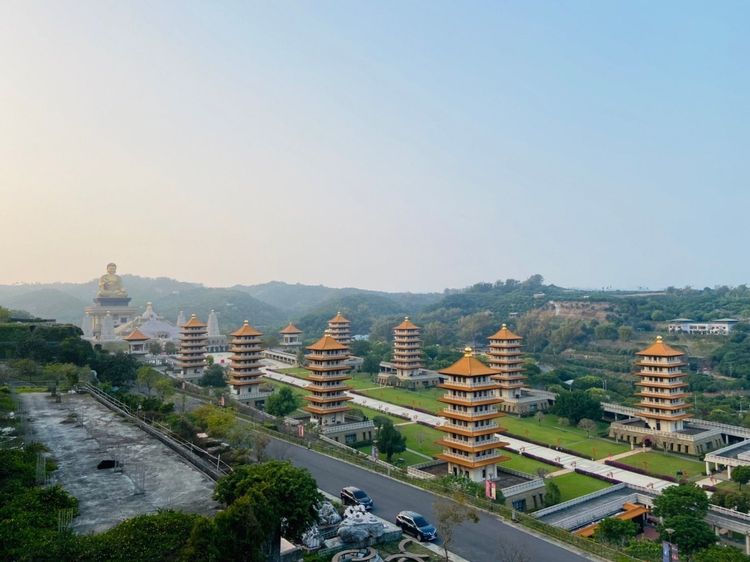 未來有捷運紫線延伸議題，將從左營高鐵站延伸至佛光山。黃仕誠提供