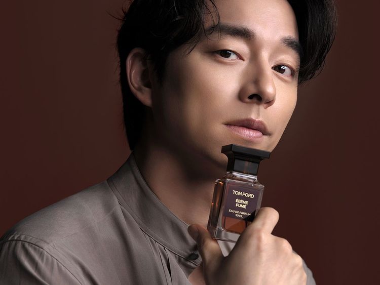 孔劉先前拍攝的私人調香森林祕境系列形象照。品牌提供