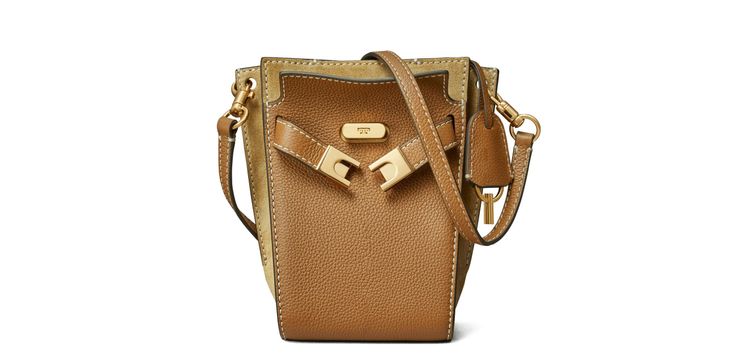 虎眼棕色Lee Bucket迷你水桶包，3萬2900元。品牌提供