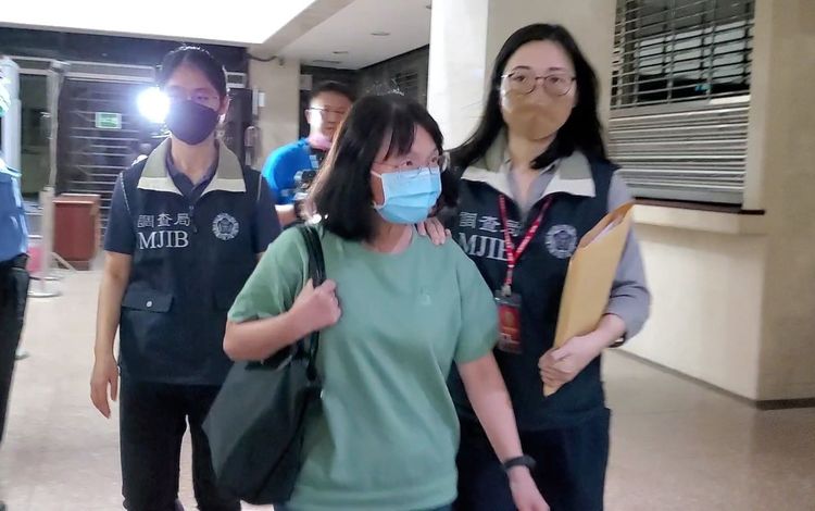 會計部副理兼代理發言人李秋雲。呂志明攝