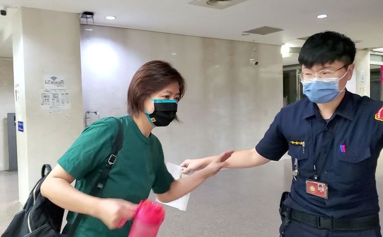 基泰員工李佩伶。呂志明攝