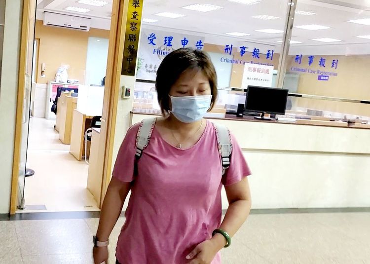 基泰員工楊靜玟。呂志明攝