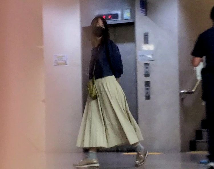 李姓服裝設計師。呂志明攝