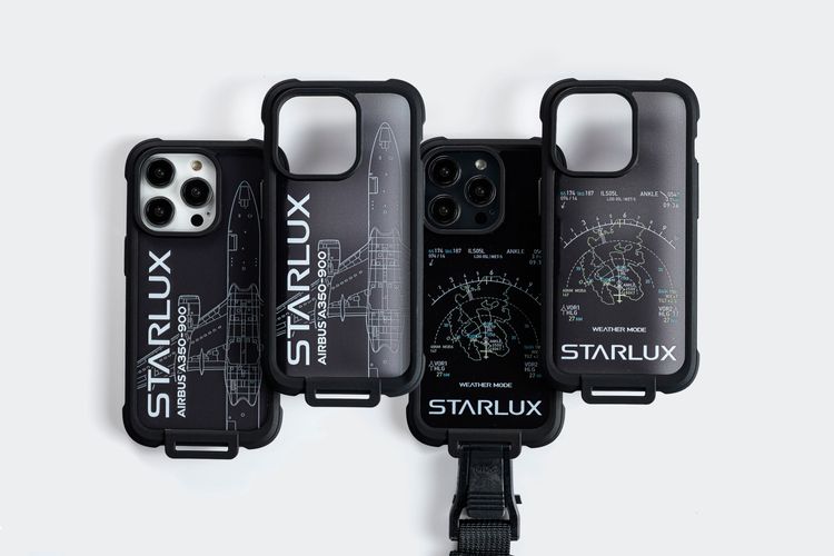 星宇推出 「Weather Radar 氣象雷達」及 「A350-900 Blueprint 航機透視」二款手機殼。業者提供