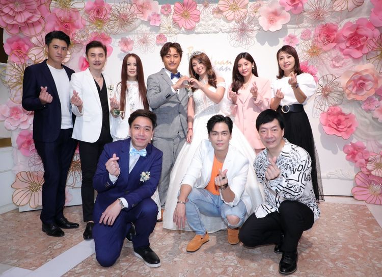 包偉銘帥兒舉辦婚宴，眾多藝人到場祝賀。陳明中攝