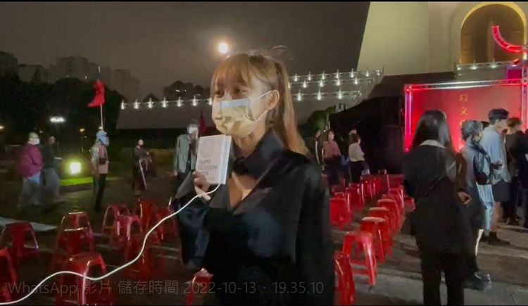 樂天啦啦隊女神林襄今獻出時尚秀初體驗。陳張眾攝