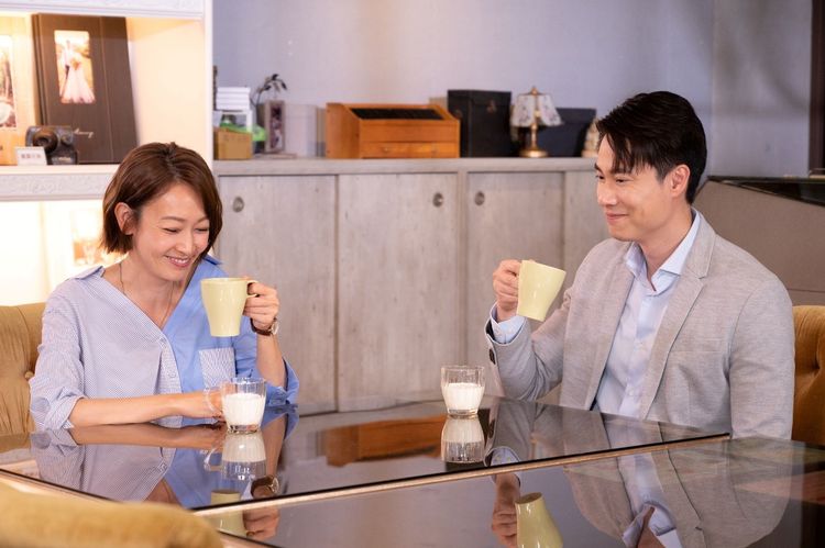 潘慧如（左）和劉書宏有不少對手戲。中視提供