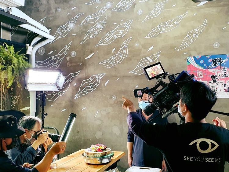 元YUAN的招牌菜色沙拉引人入勝。業者提供