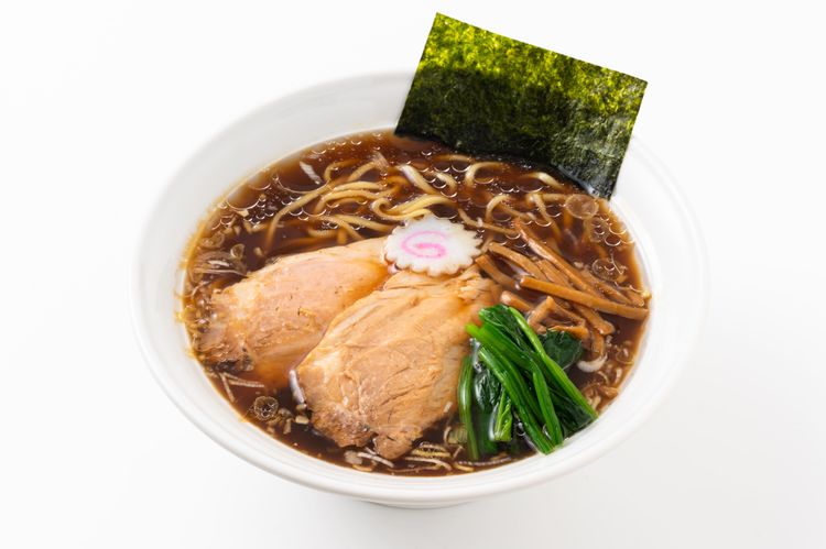  新潟縣長岡名店「長岡食堂」的生薑醬油拉麵。ⒸYaesu Shopping Mall Co.,Ltd. 非經授權請勿使用