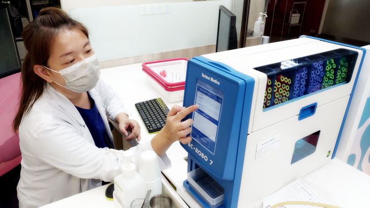 自動備管機。台東醫院提供