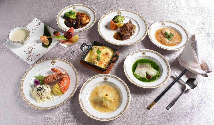 金龍餐廳國宴文化餐。圓山大飯店提供