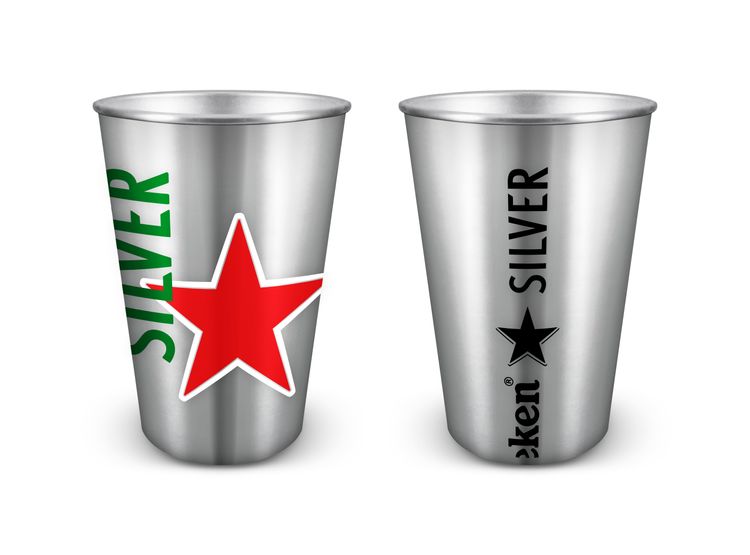 海尼根星銀幣集幣免費換海尼根星銀不鏽鋼杯。業者提供