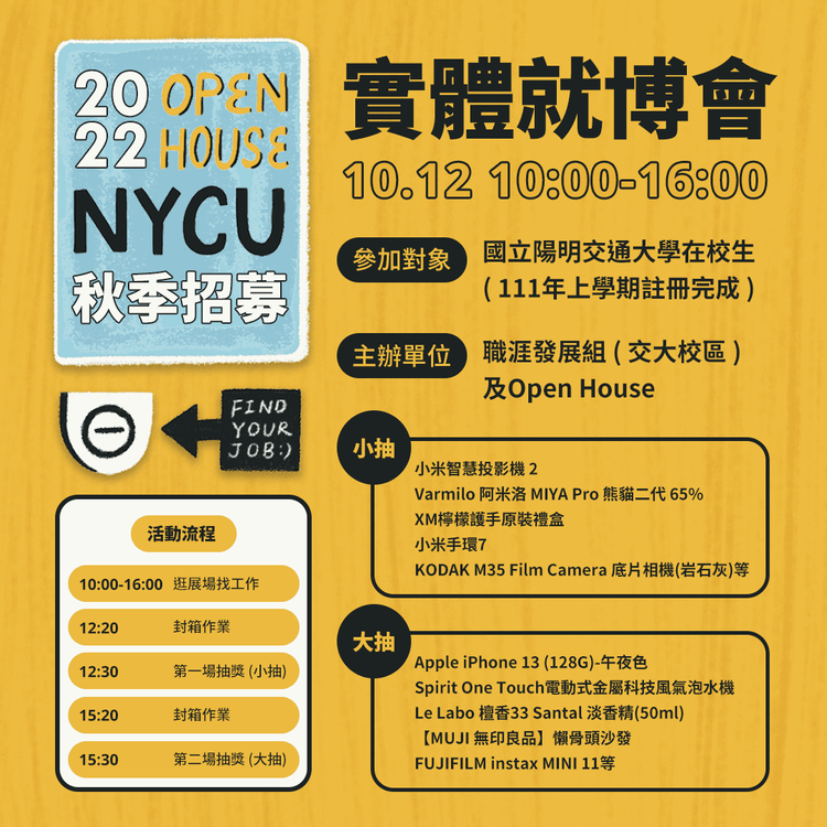 徵才廠商中有許多知名科技大廠，如聯華電子、艾司摩爾、台灣美光、原相科技、友達光電等。新竹市政府提供