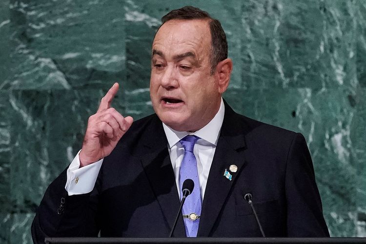 瓜地馬拉總統賈麥岱敦促聯合國推動改革、確保台灣有權加入，並承認台灣是個國家。路透社