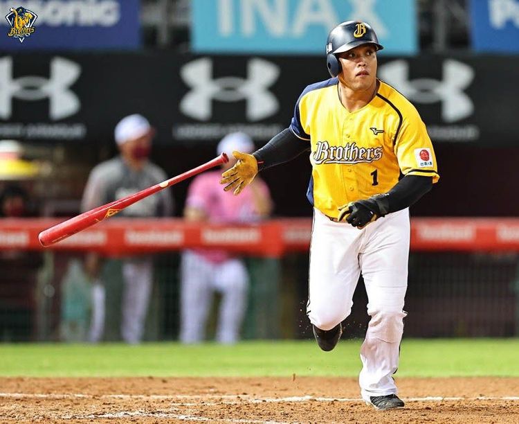 陳子豪滿貫砲。兄弟提供