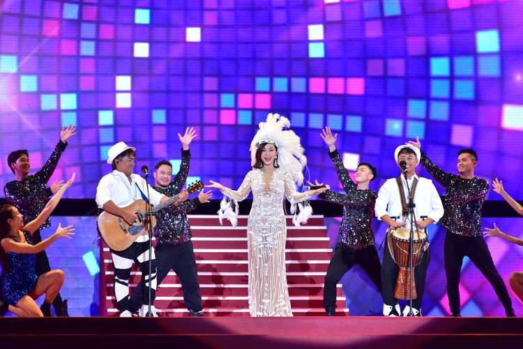 陳美鳳是今晚國慶晚會表演嘉賓。桃園市政府提供