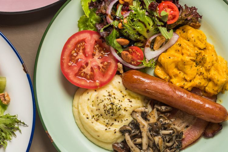 松露蕈菇美式拼盤。華泰大飯店集團提供