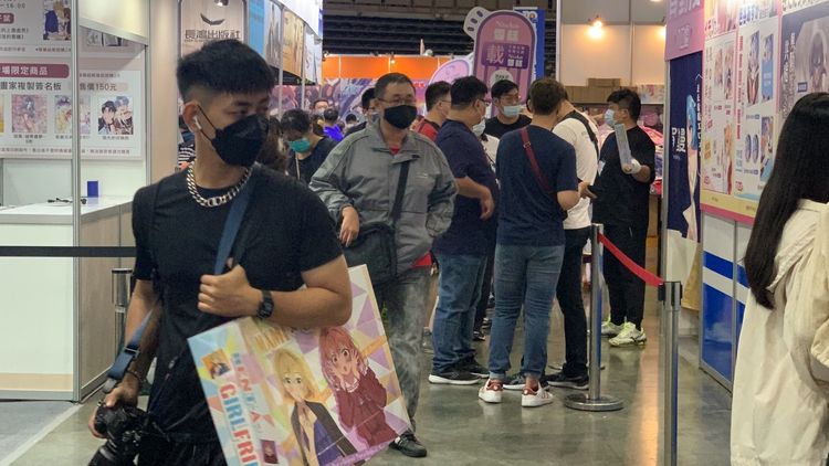 「高雄國際動漫節」今起至10/10在高雄巨蛋展開。吳慧芬攝