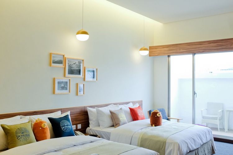 天成文旅-繪日之丘 溫馨家庭房。業者提供