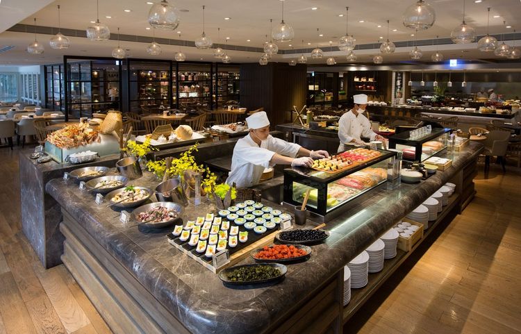 凱菲屋豐盛吃到飽。台北君悅提供