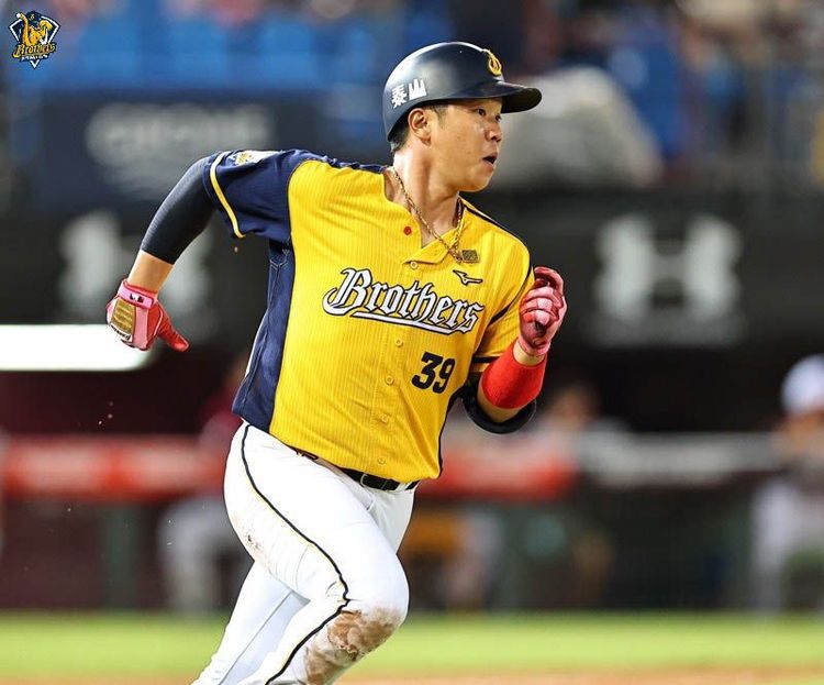 詹子賢敲出2分砲。兄弟提供